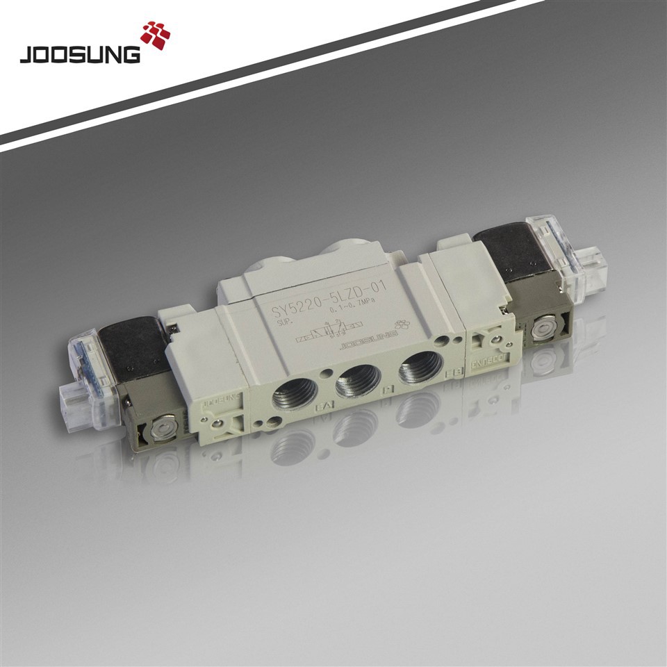 SY7220-5L-02 Double Coil Pneumatic Solenoid Valve